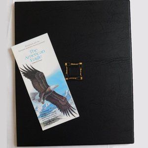 Historical Folio Book The American Eagle, Don Balke Artwork Art 1982 Vintage